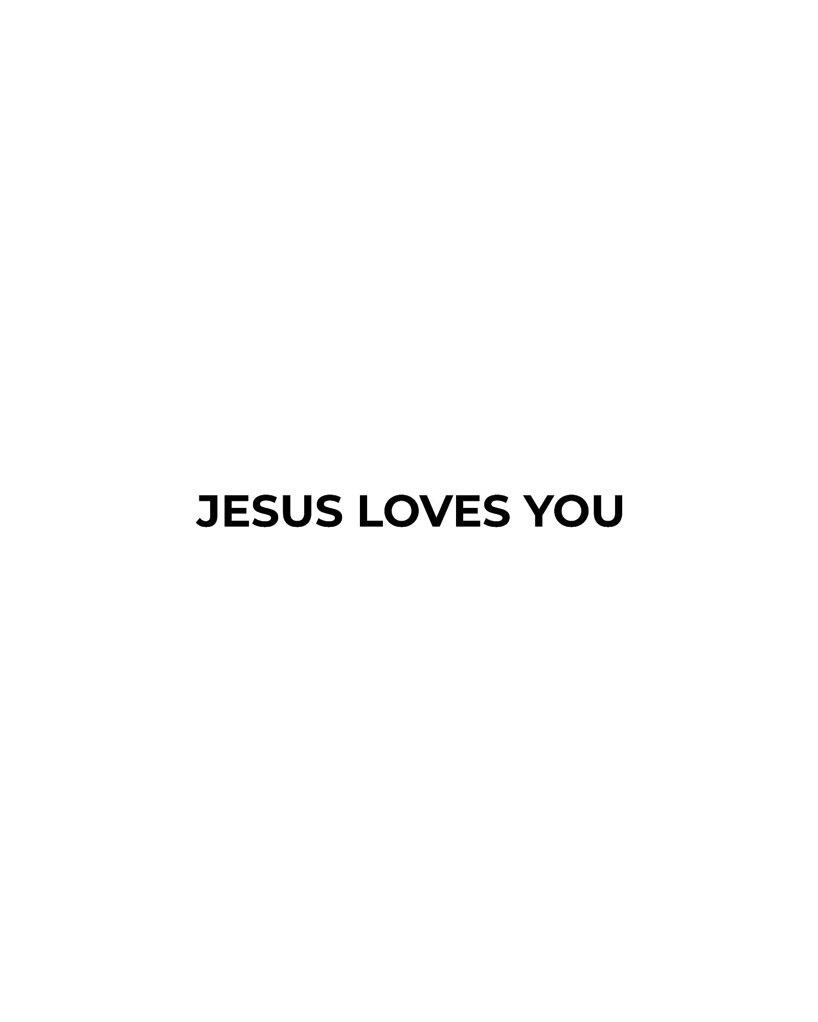 Jesus loves you clothingbrand sheep of the shepherd